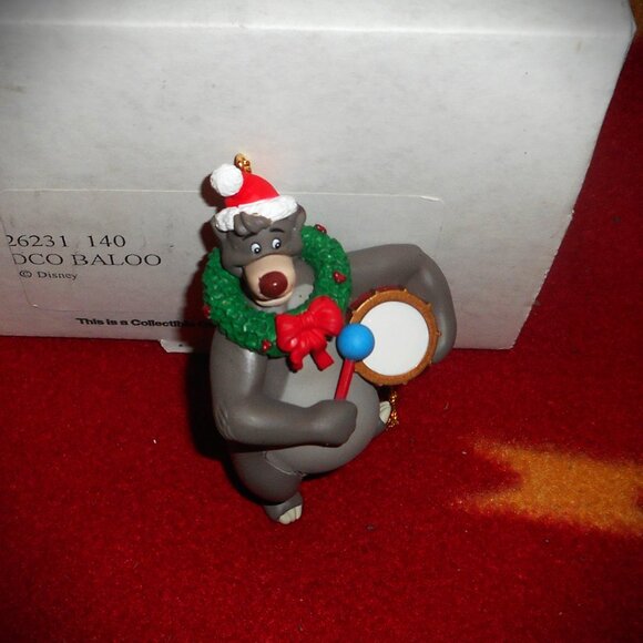 Grolier Collectible Disney Christmas Magic Ornament -‎  The Jungle Book - Baloo - Picture 6 of 6